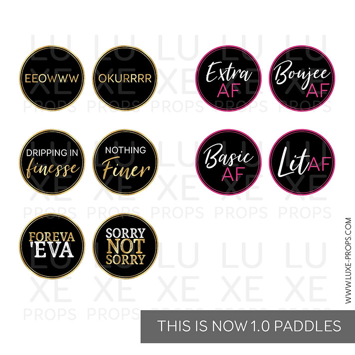 This is Now 1.0 Paddles